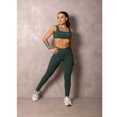 Summertime Green Legging with silk 5