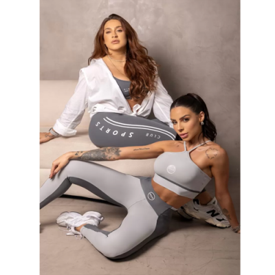 Summertime Grey Leggings with Cutouts 6