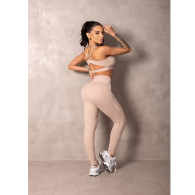 Summertime Nude Wrap-Around Legging 9