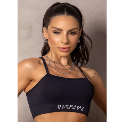 Summertime Seamless Black Top 1