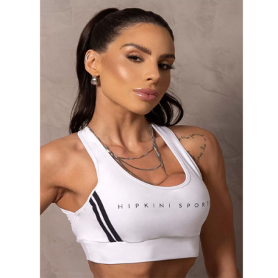 White Summertime Top with Silk 1