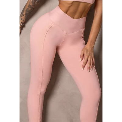 Pink Sunrise Legging with Push Up 2
