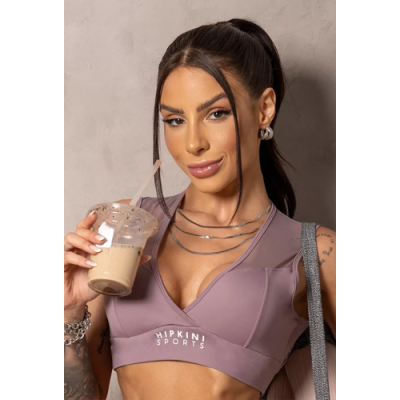 Sunrise Old Rose top with tulle 5