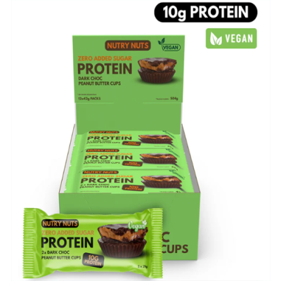 DARK CHOCOLATE PEANUT BUTTER CUPS 1