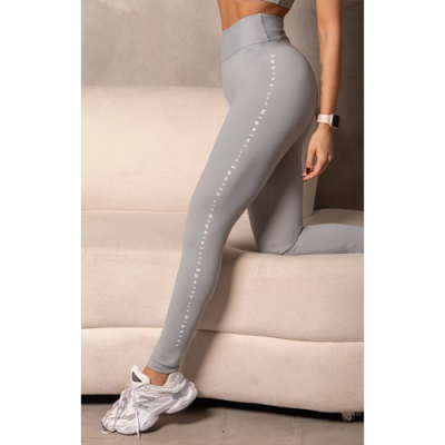 Gray Runner Leggings with Push Up 6
