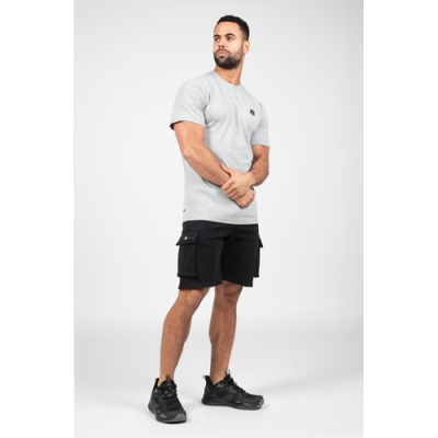 Hudson Cargo Sweat Shorts - Black 3