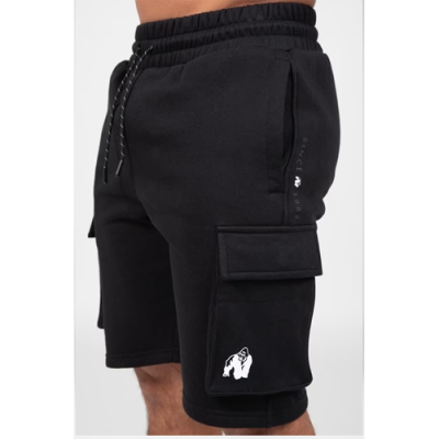 Hudson Cargo Sweat Shorts - Black 4