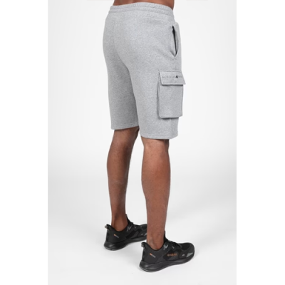 Hudson Cargo Sweat Shorts - Gray Melange 2