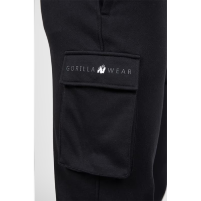 Hudson Cargo Sweatpants - Black 4