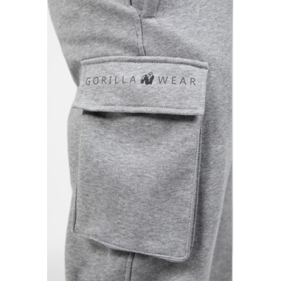 Hudson Cargo Sweatpants - Gray Melange 5