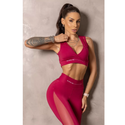 Legging Runner Marsala with Silk 7