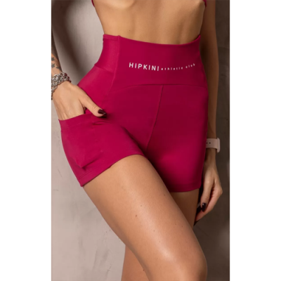 Marsala Runner Shorts with Pockets 1