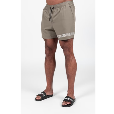 Otis Swim Shorts - Army Green 1