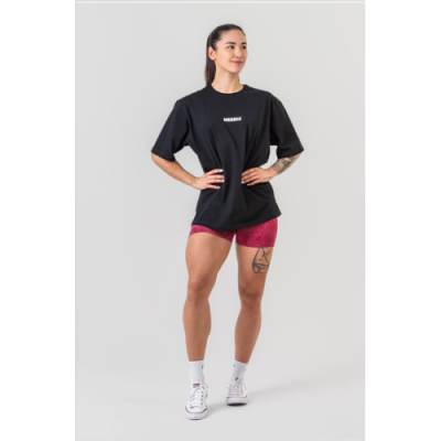 Oversized T-Shirt GYM ESSENTIALS Black 2
