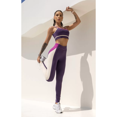 Purple Double Strap Runner Top 5