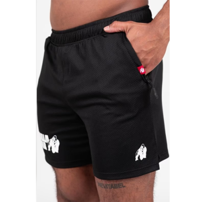 Miles Mesh Shorts - Black 4