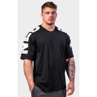 Oversized T-shirt LIFTING CLUB Black 1