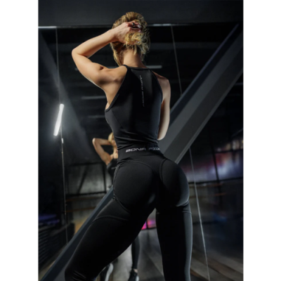 Tank Top Sporty Top Juicy Black 9 Tank Top Sporty Top Juicy Black 9