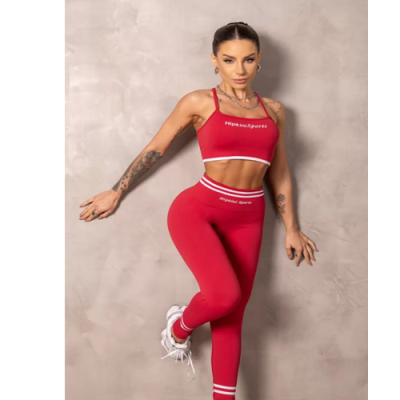 Top Fitness Seamless Brighten Red 3