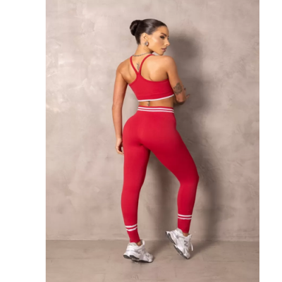 Top Fitness Seamless Brighten Red 5