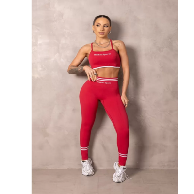 Top Fitness Seamless Brighten Red 6