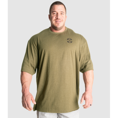 Union Iron Tee Army Green Melange 2