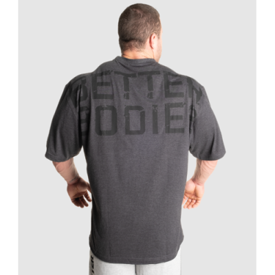 Union Iron Tee Dark Grey Melange 1