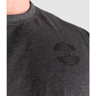 Union Iron Tee Dark Grey Melange 4