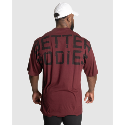 Union Iron Tee Maroon 1