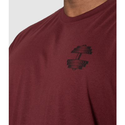 Union Iron Tee Maroon 4
