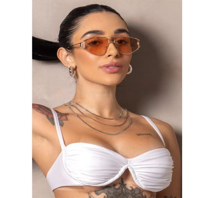 White Stunning Bikini Top 1