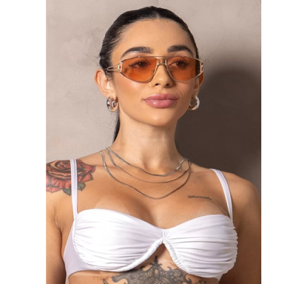 White Stunning Bikini Top 6