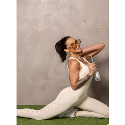 Jumpsuit Fitness Smash Off-White 4