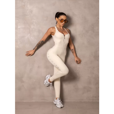 Jumpsuit Fitness Smash Off-White 6