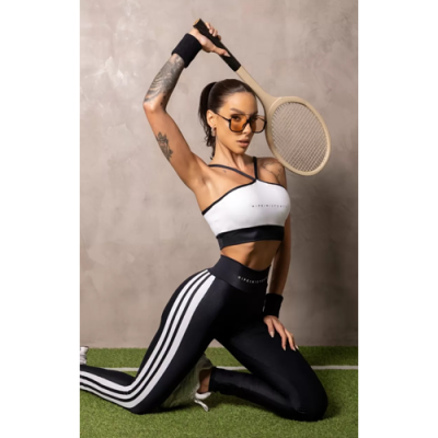 Top Fitness Smash White with Silk 5