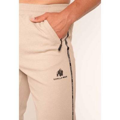 Harvey Track Pants - Beige 4