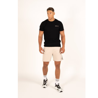 Harvey Track Shorts - Beige 2