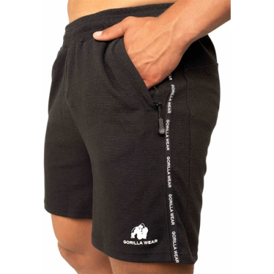 Harvey Track Shorts - Black 4