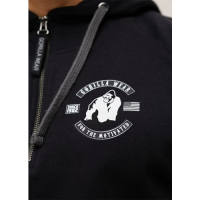 Huntley Sleeveless Hoodie - Black 4 Huntley Sleeveless Hoodie - Black 4