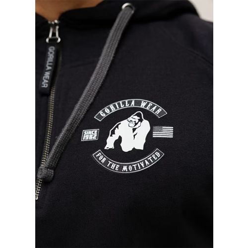 Huntley Sleeveless Hoodie - Black 4 Huntley Sleeveless Hoodie - Black 4