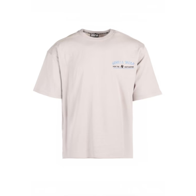 Macon Oversized T-Shirt - Light Gray 4