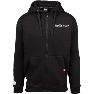 Utah Zipped Hoodie - Black 6