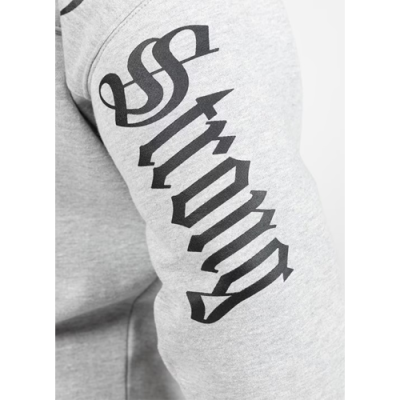 Utah Zipped Hoodie - Light Gray Melange 4