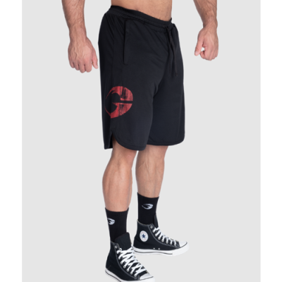 Gasp Inc Mesh Shorts BLACK RED 1