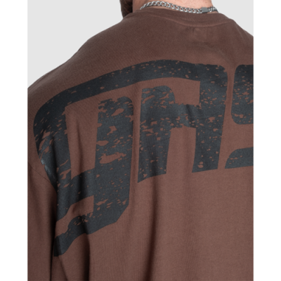 Gasp iron tee BROWN 4