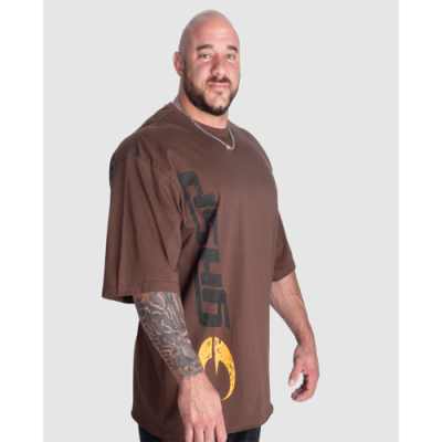 Gasp iron tee BROWN