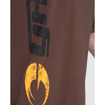 Gasp iron tee BRWON 5