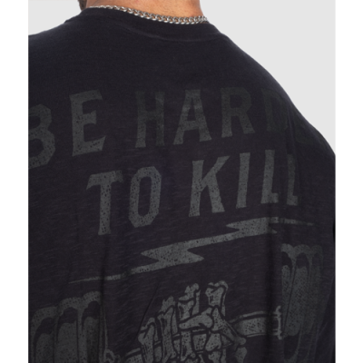 HTK Slub Iron Tee WASHED BLACK 5