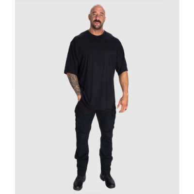 HTK Slub Iron Tee WASHED BLACK 7