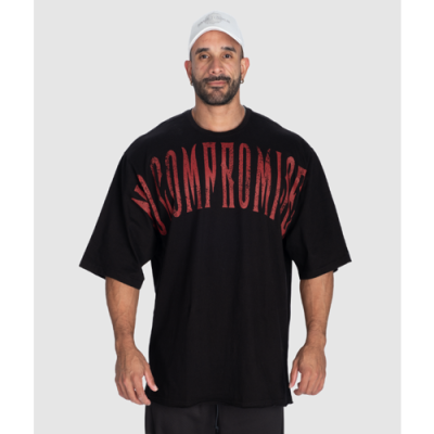 NC Iron Tee BLACK RED 2